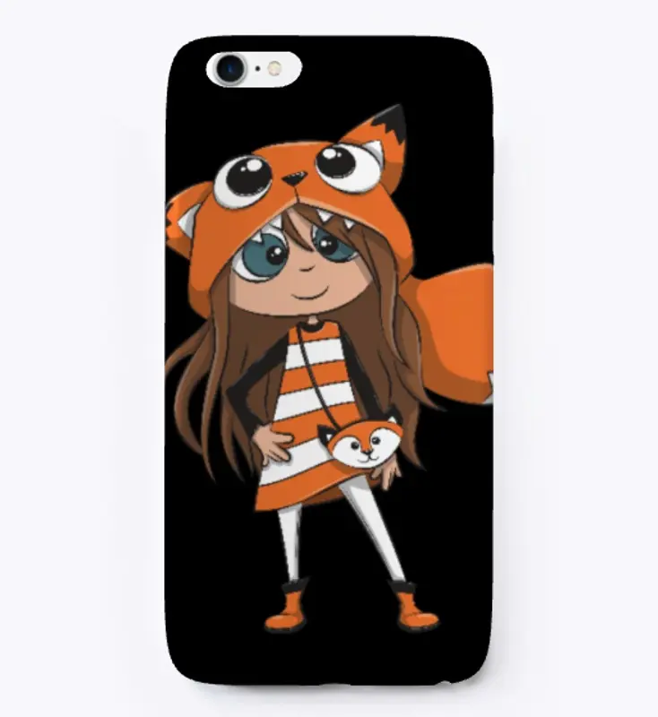 Frivolous Fox - iPhone Case